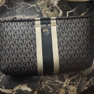 Michael Kors Black and Gold belt purse.